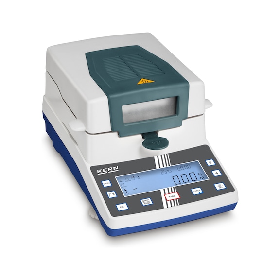 KERN moisture analyser DAB 200-2IR Weighing range 200 g Reading 0.01 g Infrared - Moisture analyser DAB