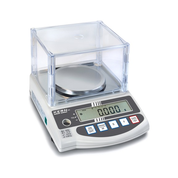 KERN precision balance EG 620-3NM Weighing range 620 g Reading 0.001 g - Precision balance EG