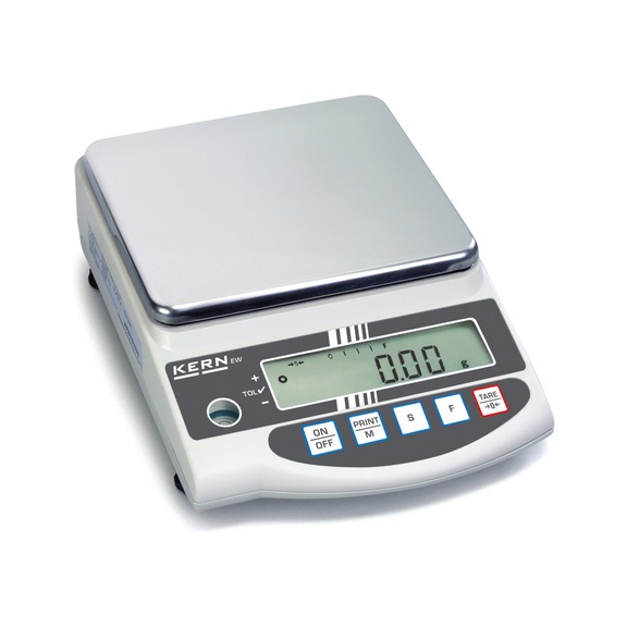 KERN precision balance EW 2200-2NM Weighing range 2200 g Reading 0.01 g - Precision balance EW