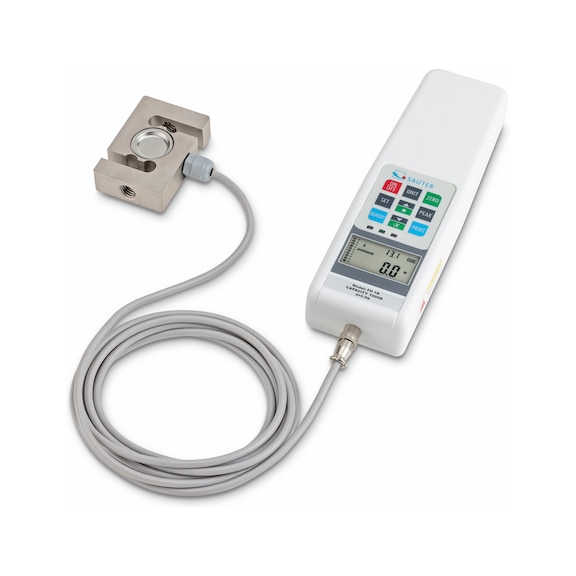 SAUTER Digitales Kraftmessgerät FH 2K Messbereich 2 kN Ablesung 1 N - Digitales Kraftmessgerät (externe Messzelle) FH-M
