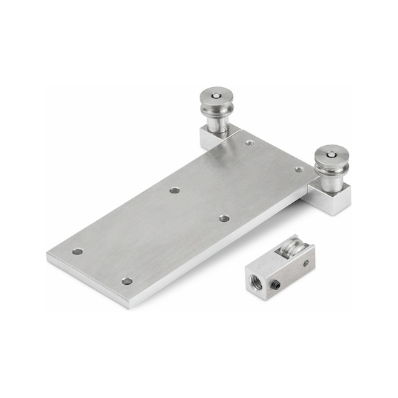 SAUTER Tensiometeraufsatz FK-A02 140×140×40 mm Material Metall - Kraftmesszubehör