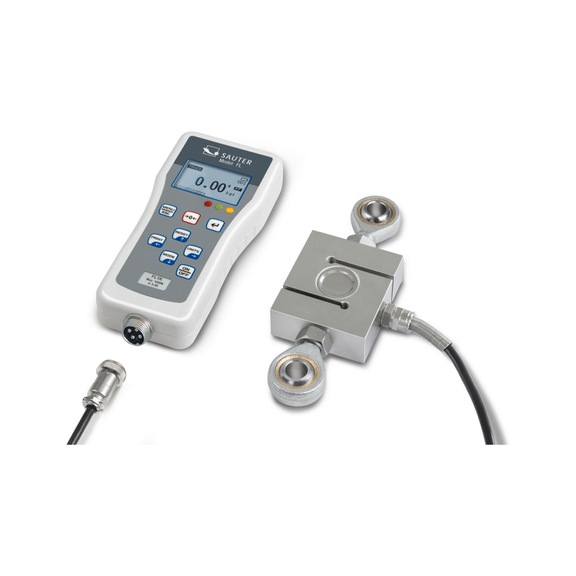 SAUTER digital force gauge FL 5K Measuring range 5 kN Reading 2 N - Digital force gauge (external measuring cell) FL-M