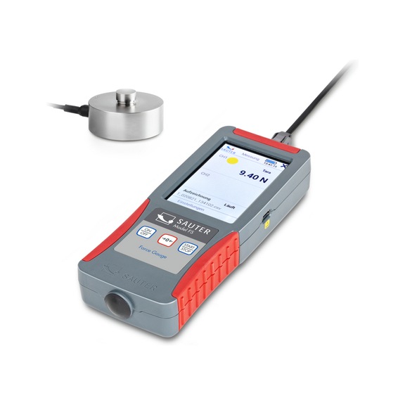 SAUTER Kraftmessgeräte-Set FS 2-50KRQ1 Messbereich 50 kN Ablesung 10 N - Kraftmessgeräte-Set FS RQ1