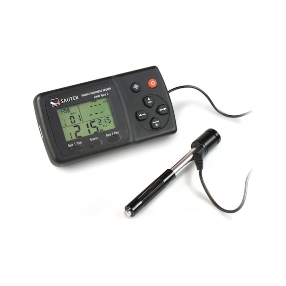 SAUTER Leeb-Härteprüfgerät HMM-NP Messbereich  170 – 960 HL Ablesung  1 HL - Leeb-Härteprüfgerät