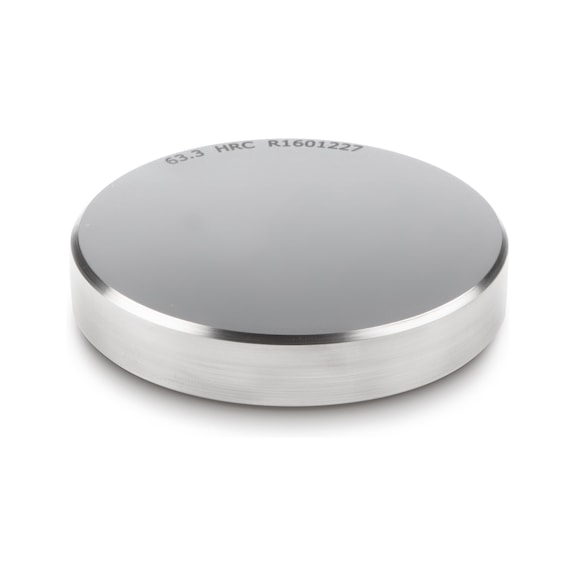 SAUTER hardness reference block HO-A10 38-43 HRC Material stainless steel - Hardness comparison plate