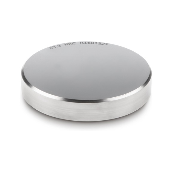 SAUTER hardness reference block HO-A12 58-63 HRC Material stainless steel - Hardness comparison plate