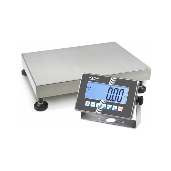 KERN Plattformwaage IXC 100K-2LM Wägebereich 60kg;150kg Ablesung 0,02kg;0,05kg - IoT-Line Plattformwaage IXC