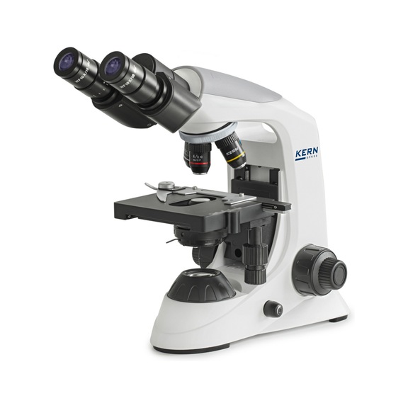 KERN transmitted light microscope OBE 132 Binocular 4x/10x/40x/100x 3W LED transmitted light - Transmitted light microscope OBE