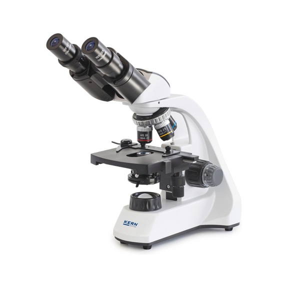 KERN transmitted light microscope OBT 104 Binocular 4x / 10x / 40x 1W LED transmitted light - Transmitted light microscope OBT
