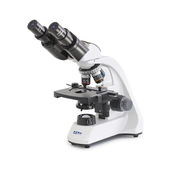 KERN transmitted light microscope OBT 106 Binocular 4x /10x /40x /100x 1W LED transmitted light - Transmitted light microscope OBT