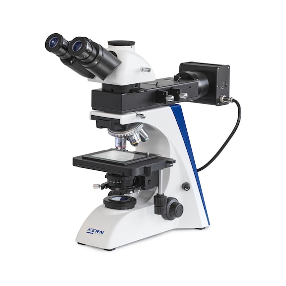 KERN metallurgical inverted microscope OKO 178 trinocular 5x / 10x / 20x / 50x - Metallurgical microscopes