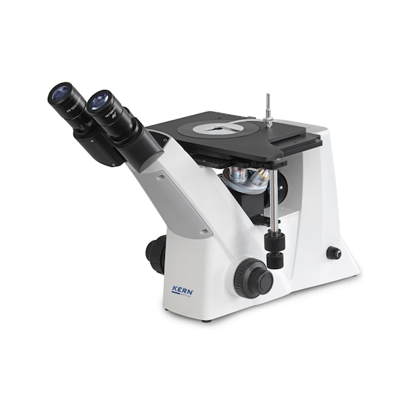 KERN Metallurgical Inverted Microscope OLM 170 Trinocular 5x / 10x / 20x / 50x - Metallurgical microscopes
