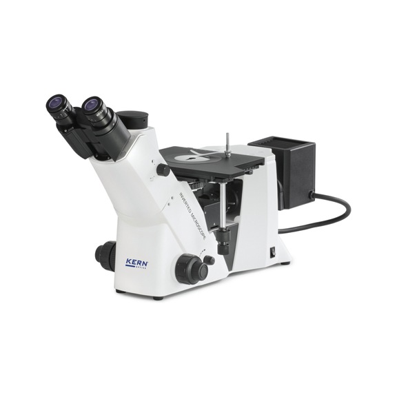 KERN Metallurgical Inverted Microscope OLM 171 Trinocular 5x / 10x / 20x / 50x - Metallurgical microscopes