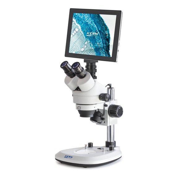 KERN digital microscope set OZL 464T241 0.7x - 4.5x screen 2048x1536 - Digital microscope set OZL
