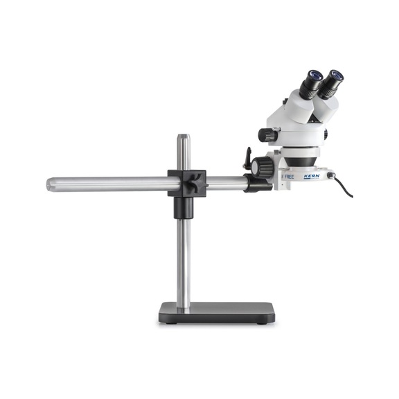 KERN stereomicroscope set OZL 963 trinocular 0.7x - 4.5x, 4.5W LED (reflected light) - Stereomicroscope Sets OZL-9