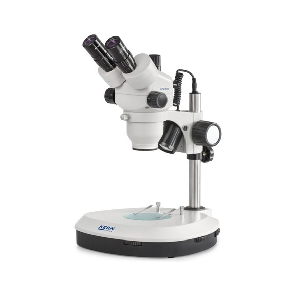 KERN stereo zoom microscope OZM 544 0.7x - 4.5x 3W LED (reflected light/transmitted light) - Stereomicroscopes OZM