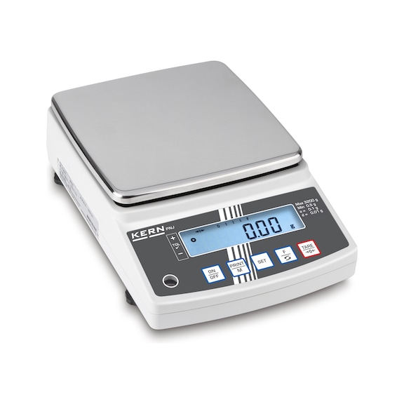 KERN precision balance PNJ 3000-2M Weighing capacity 3200 g Reading 0.01 g - Precision balance PNJ