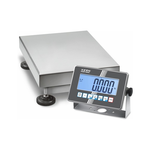 KERN IoT-Line platform scale SXC 10K-3 Weighing range 15 kg Reading 0.001 kg - IoT-Line stainless steel platform scale SXC
