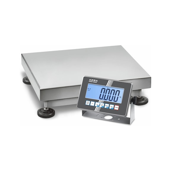 KERN platform scale SXC 10K-3LM Weighing range 6kg;15kg Reading 0.002kg;0.005kg - IoT-Line stainless steel platform scale SXC