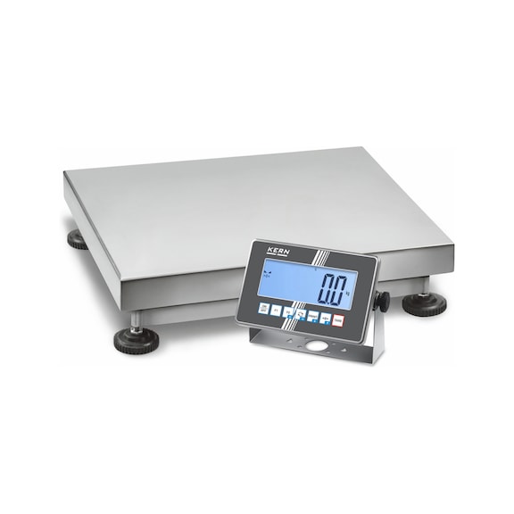 KERN IoT-Line platform scale SXC 300K-2 Weighing capacity 300 kg Reading 0.02 kg - IoT-Line stainless steel platform scale SXC
