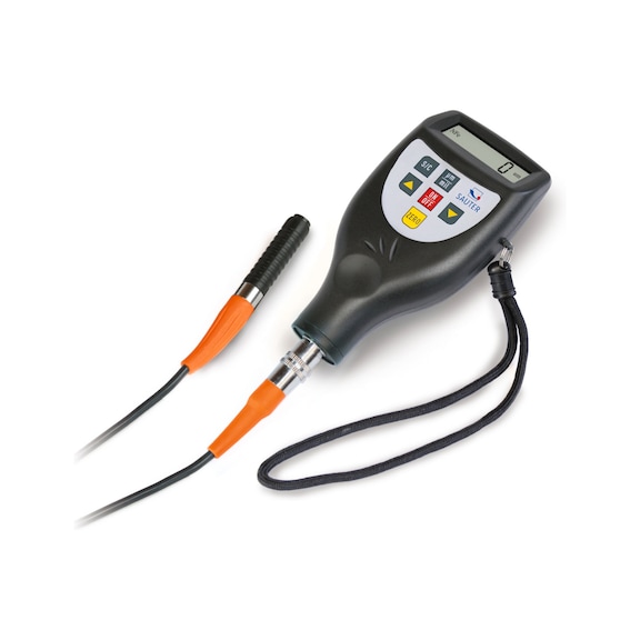 SAUTER digital coating thickness gauge TE 1250-0.1F Measuring range 100 µm; 1250 µm - Coating Thickness Gauge TE