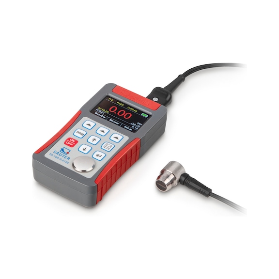 SAUTER ultrasonic material thickness gauge TO 100-0.01EE Echo-Echo 0.7 - 600 mm - Ultrasonic material thickness gauge TO-EE