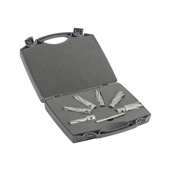  - Jeu de fraises annulaires HM 35 mm 7 pièces