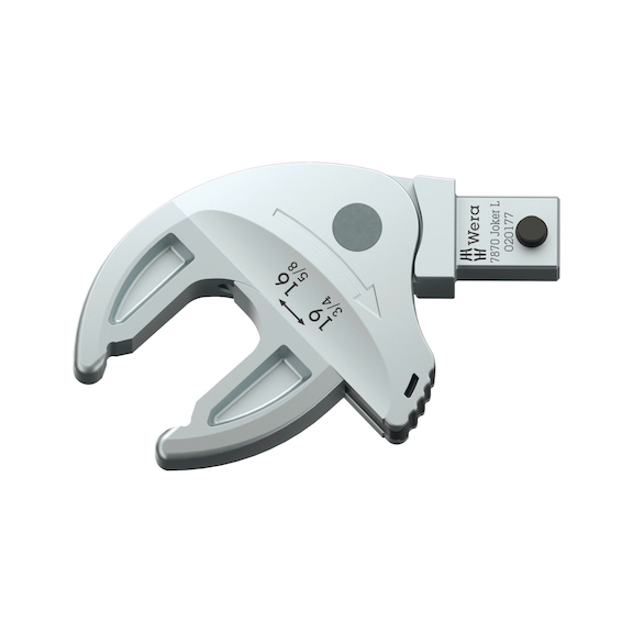 WERA Self-adjusting open-end spanner 7870 Joker L 16-19 05020177001 - Joker 7870 and 7880 self-adjusting plug-in open-end wrench