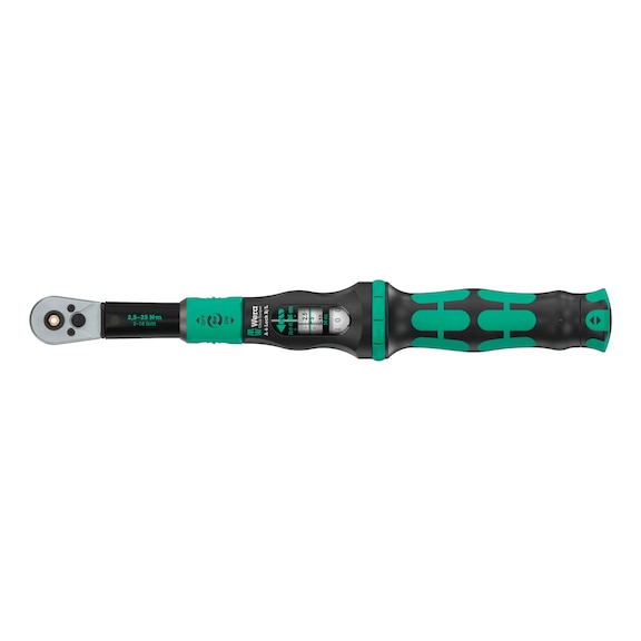 WERA Torque spanner adjustable Click-Torque Lock A 6 R/L 05075694001 - Click-Torque Lock A6 R/L torque wrench