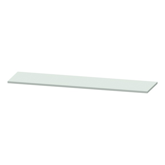 Worktop, galvanised sheet steel covering 40 mm, 2800 x 700 x 40 mm - Workshop bench plate