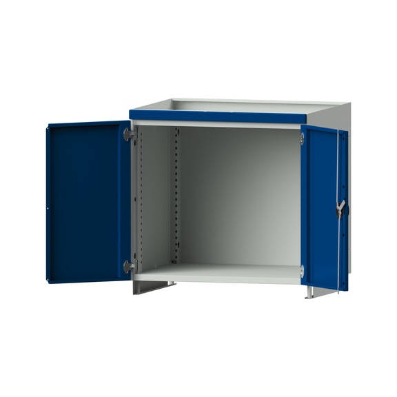 Modular cabinet system, model 300, RAL 7035/5010, 999.172.0004 - Workshop cupboard