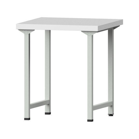 Work table, model 110, KSP 50 mm, RAL 7035, 900 x 800 x 800 mm - Working table 800 mm static