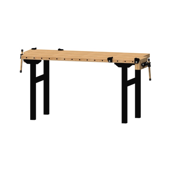 Universal table model 514, 1-2 workstations, 835 x 1500 x 650 mm - Universal workbench