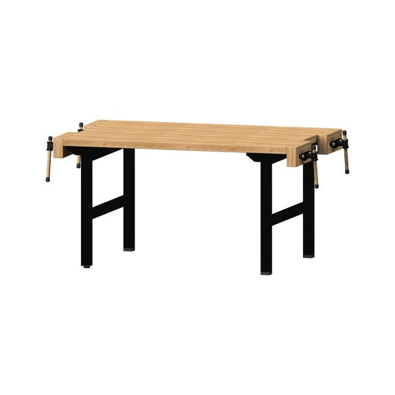 Universal table model 533, 4 workstations, 835 x 1500 x 1000 mm - Universal workbench