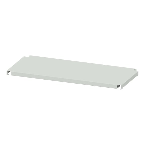 Shelf for workbench Depth 500 mm, housing colour RAL 7035 Panel length 1270 mm - Plant, workshop equipment (accessories, other)
