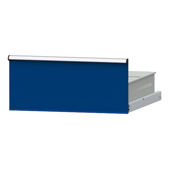 Drawer modular cabinet system, front RAL 5010, 600 x 600 mm, 999.173.0020 - Drawer for cabinet