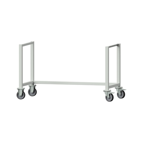 Untergestell fahrbar A überstehend passend zu Arbeitstisch 1500 mm 850x1360x615 - Betriebsausstattung, Werkstatteinrichtung (Zubehör, Sonstiges)