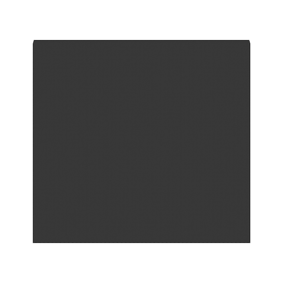 Anti-slip mat for series V + T (BL) 500 x 540 mm (width x depth) - Drawer organ. Material (workshop equipment, parts)