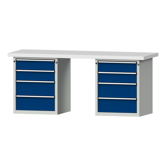 Combination workbench V/T-BL2000mm-2 blocks Model 840 KSP 50 mm 7035/5010 850x2000x700 - Combination workbench 2000 mm models 821 VH - 850 VH