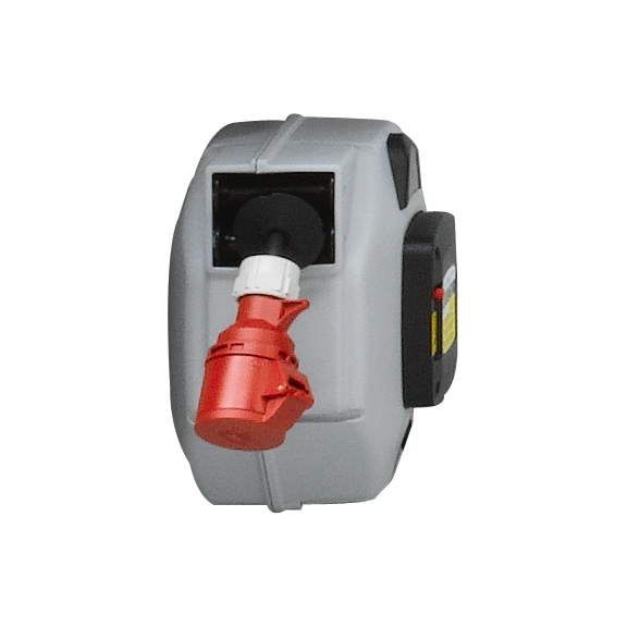 Cable reel with CEE plug 400 V, cable length 10 m - Workbench (system workstation, workshop, other)