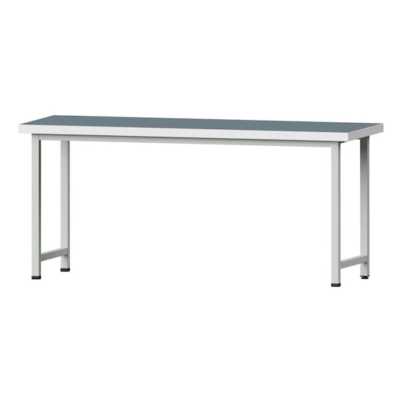 Work table, model 170, UBP 50 mm, RAL 7035, 900 x 2000 x 800 mm - Working table 2000 mm static