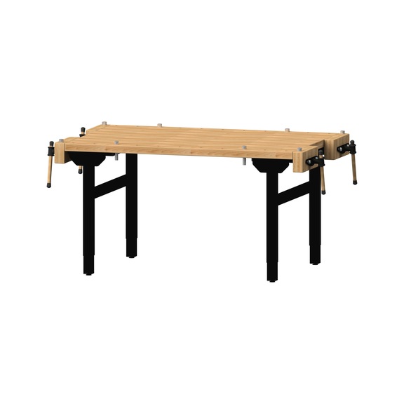 Universal table model 532, 4 workstations, 835 x 1500 x 1000 mm - Universal workbench