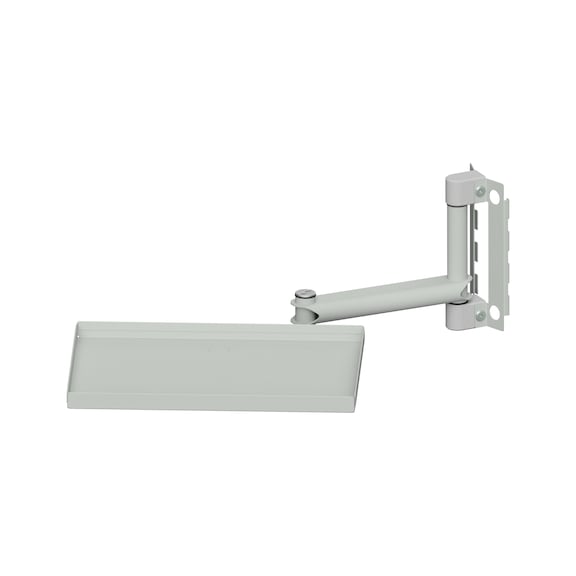 Articulated arm system structure with storage shelf - Plant, workshop equipment (accessories, other)
