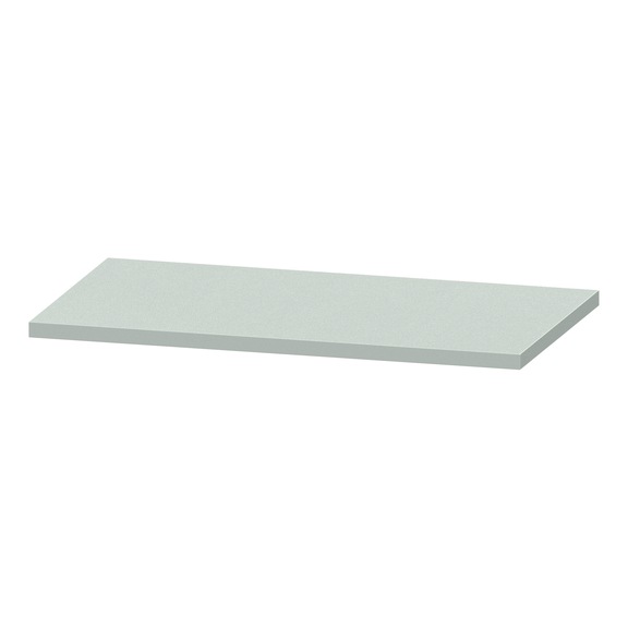 Worktop, galvanised sheet steel covering 40 mm, 1270 x 700 x 40 mm - Workshop bench plate
