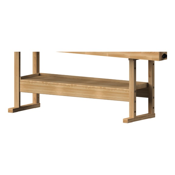 Shelf for carpenter's workbenches, shelf across the entire width of the frame - Plant, workshop equipment (accessories, other)