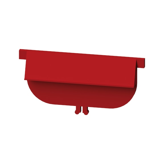 Medium trough plug wall for trough width 49 mm - Drawer organ. Material (workshop equipment, parts)