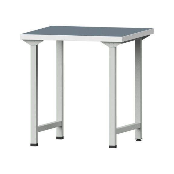 Work table, model 110, UBP 40 mm, RAL 7035, 840 x 800 x 800 mm - Working table 800 mm static