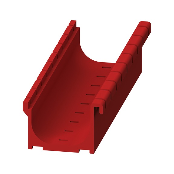 Narrow tray for tray plate, 1 compartment (34 mm) – short - Drawer organ. Material (workshop equipment, parts)