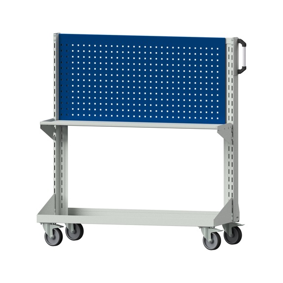 Connect Vario Mobil, model 554, RAL 7035/RAL 5010, 999.250.0100 - Transport trolley, roll. trolley (others)