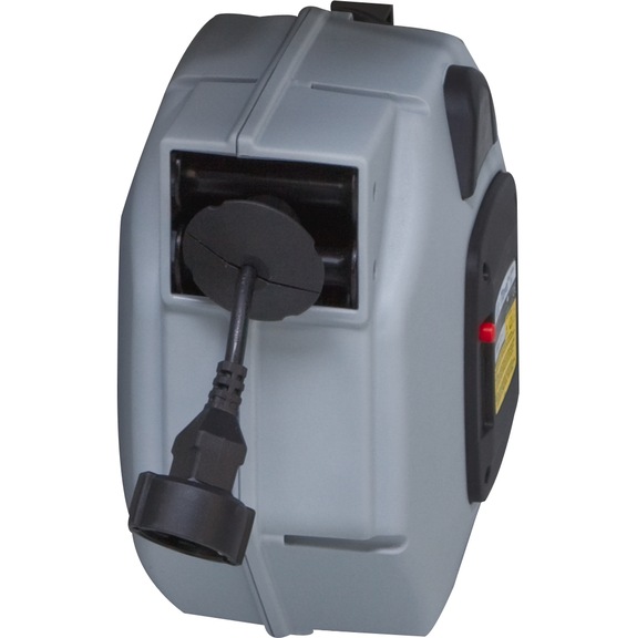 Cable reel with safety plug 230 V, cable length 18 m - Workbench (system workstation, workshop, other)